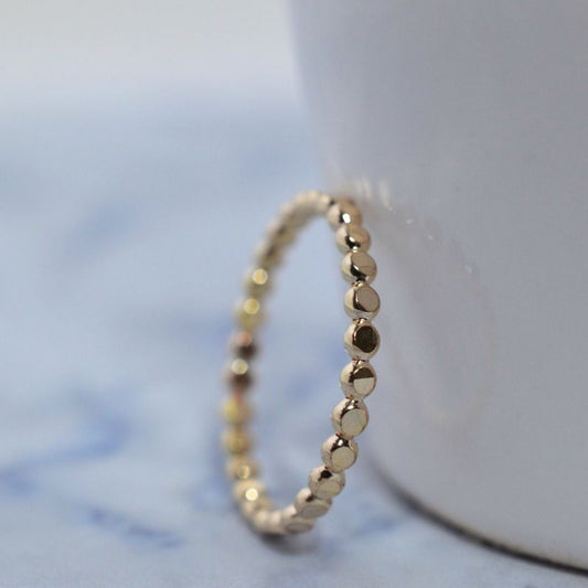 Gold Fill Bubble Ring