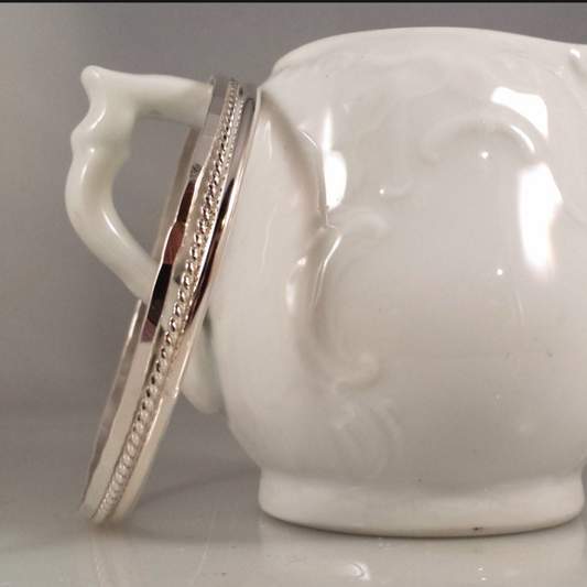 Simple Sterling Silver Bangle Bracelet Set