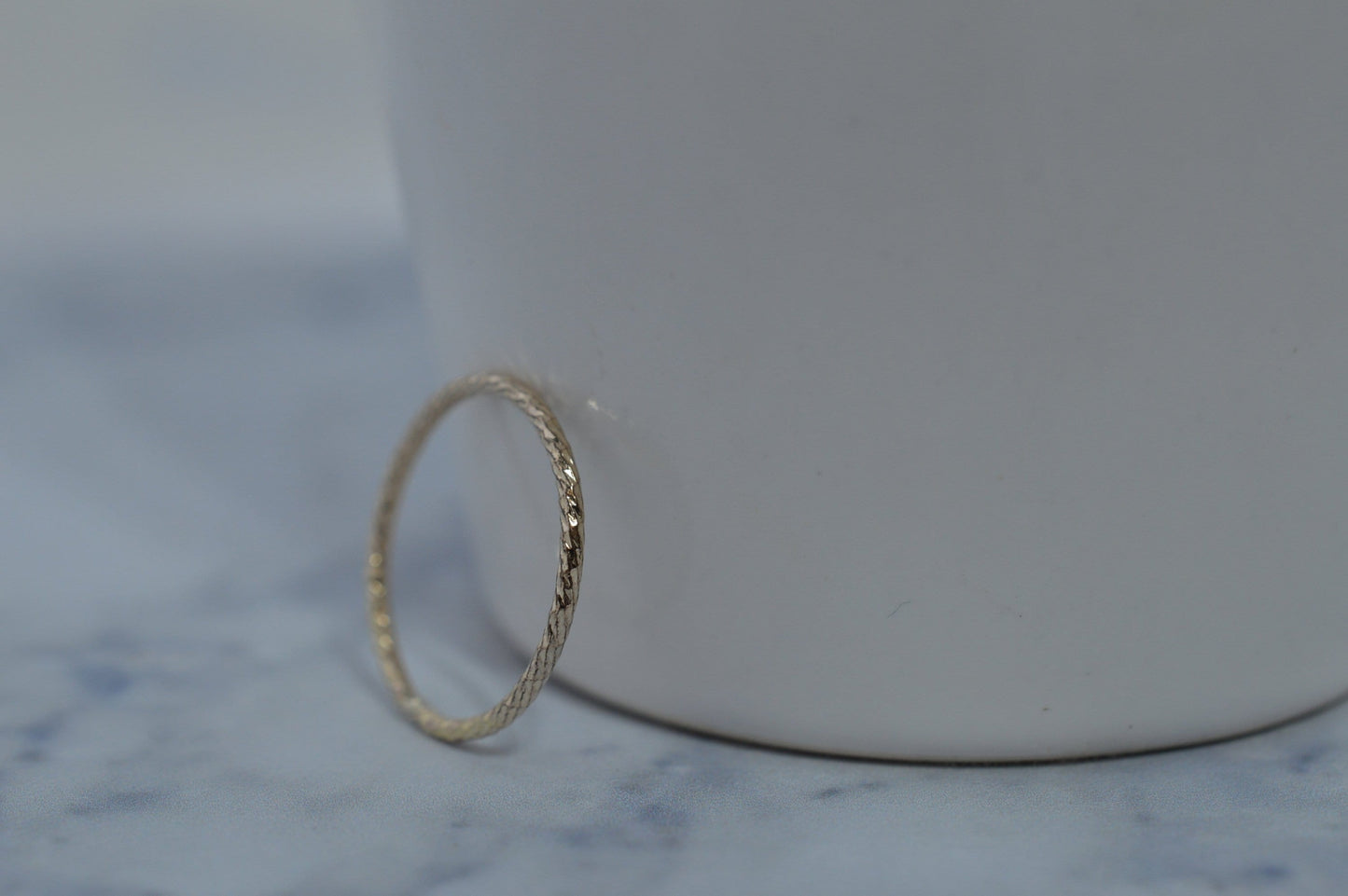 Gold Fill Ultra Skinny Sparkle Ring
