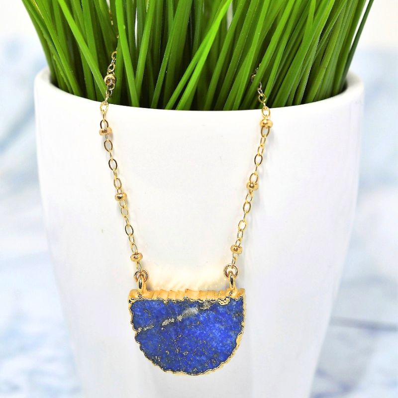 Gold Fill Lapis Lazuli Necklace