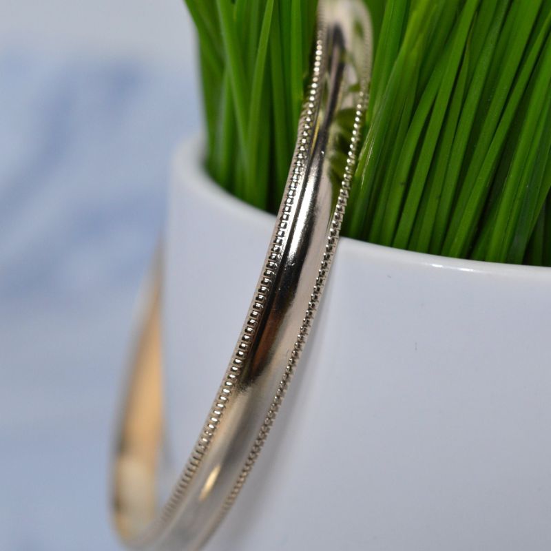 Gold Fill Simple Bangle Bracelet