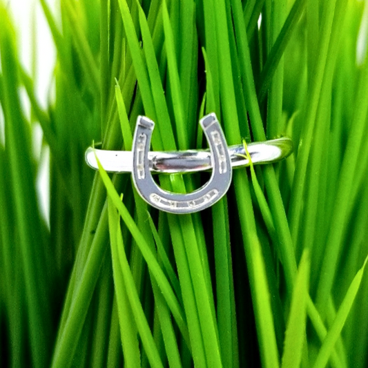 Sterling Silver Horseshoe Ring
