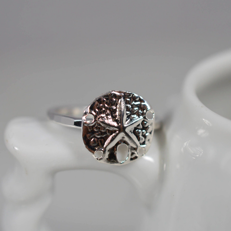 Sterling Silver Sand Dollar Ring