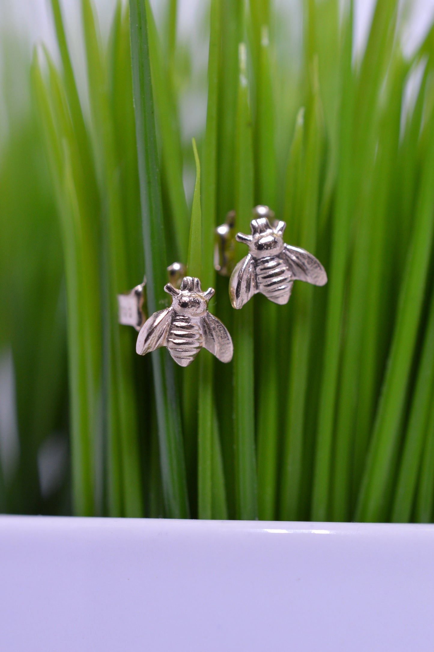 Gold Fill Bee Earring Studs