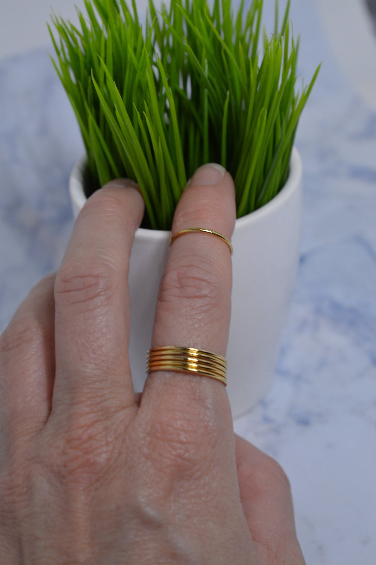 Gold Fill Ultra Thin Stacking Ring
