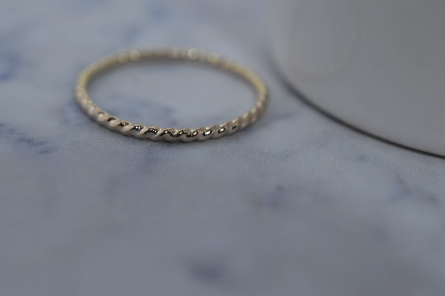 Gold Fill Twist Rope Ring