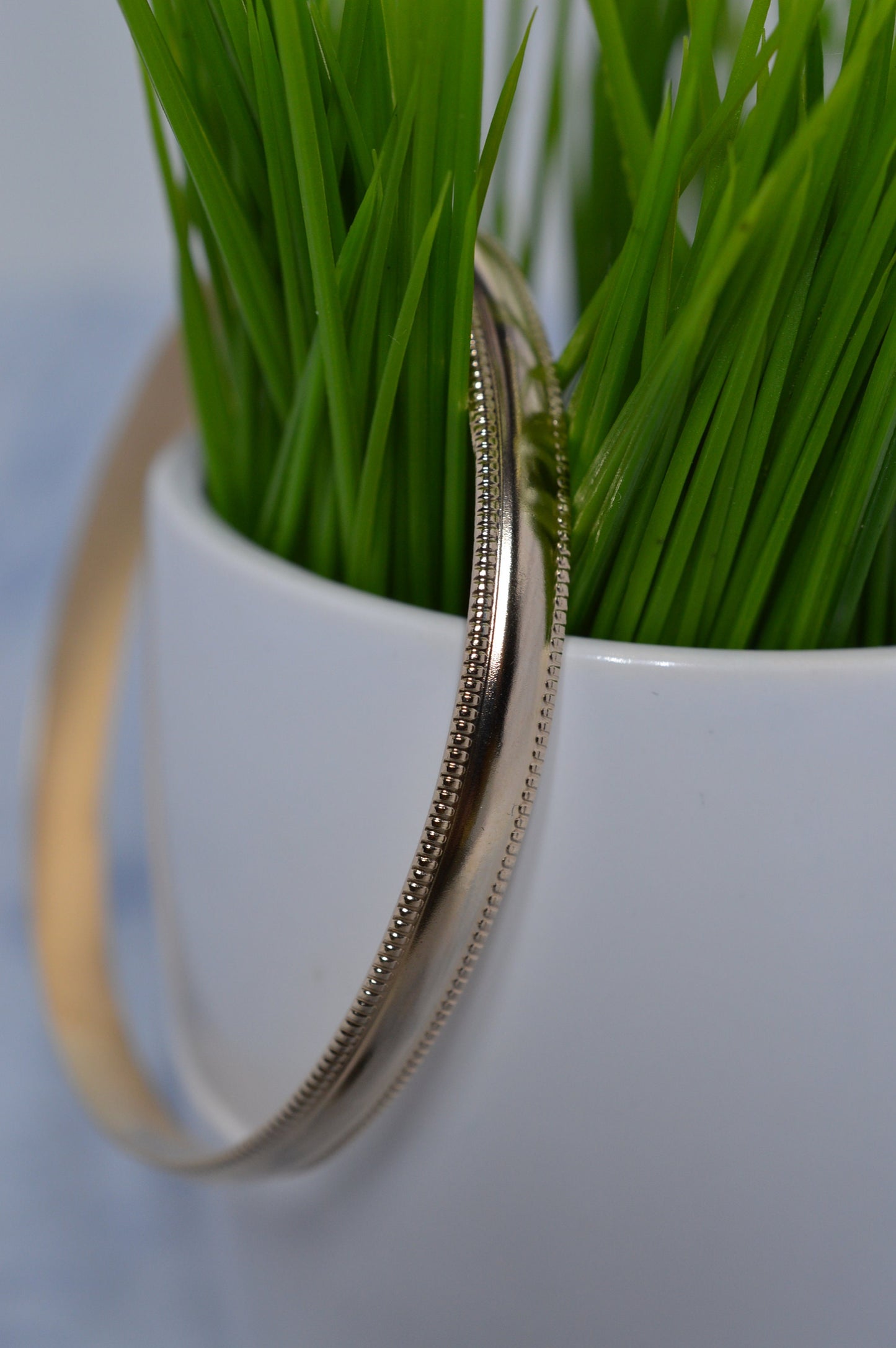 Gold Fill Simple Bangle Bracelet