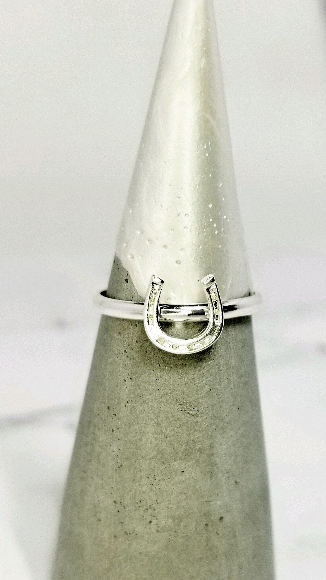 Sterling Silver Horseshoe Ring