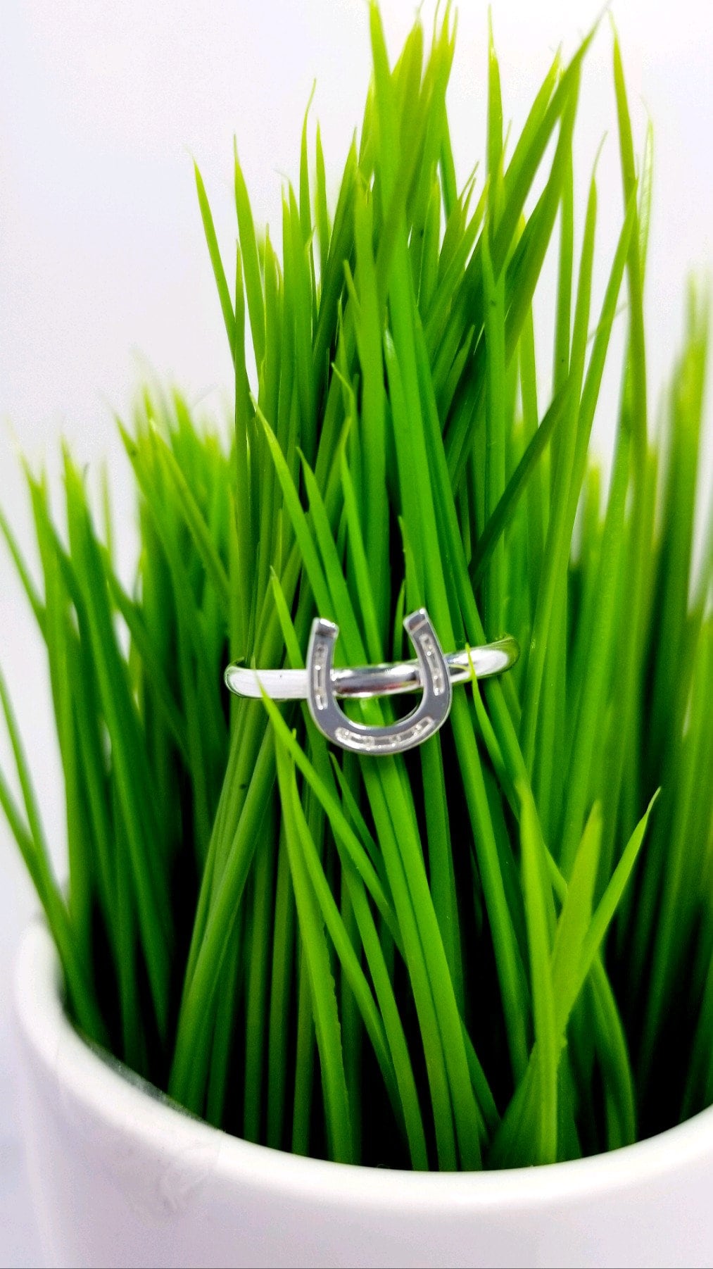 Sterling Silver Horseshoe Ring