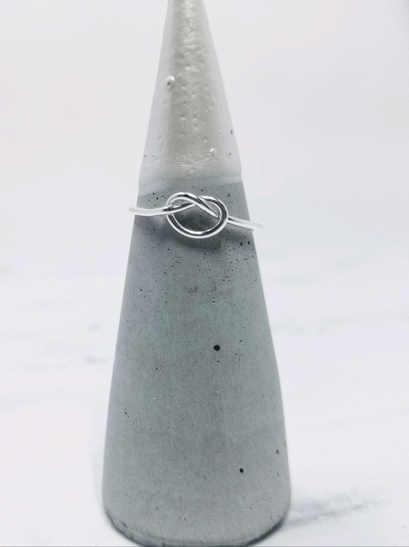 Sterling Silver Love Knot Ring